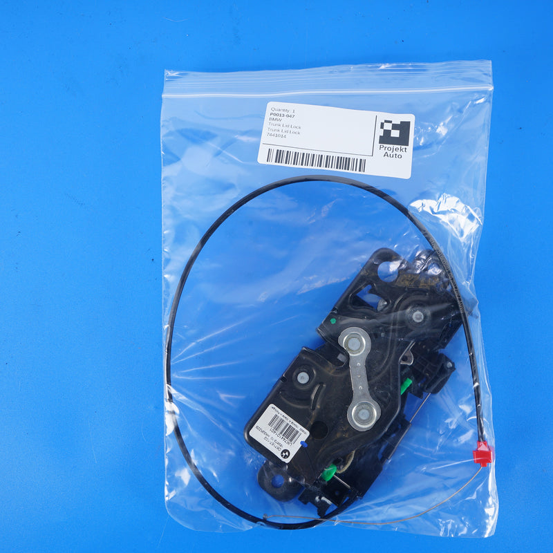 16-25 OEM BMW Trunk Lid Lock 7441014 F90 G12 G20 G30 G80 F92 G15 G22 G82 F93