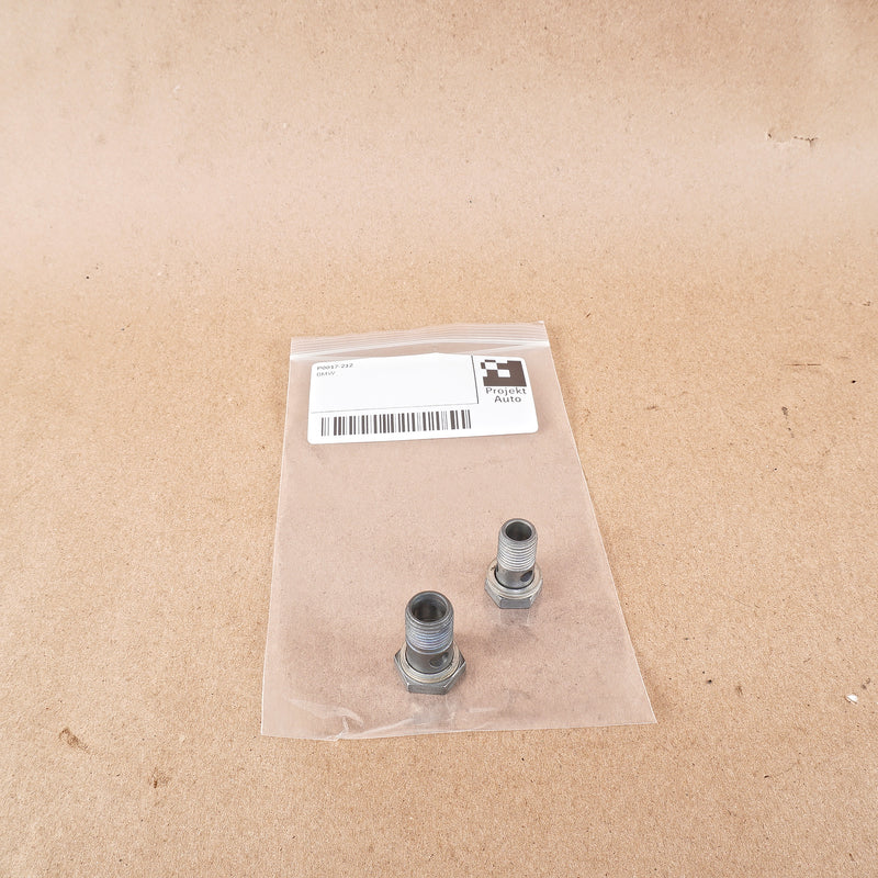 91-19 OEM BMW Power Steering Banjo Bolt Set M14 M16 6852469 E53 E70 E83 F15 E12