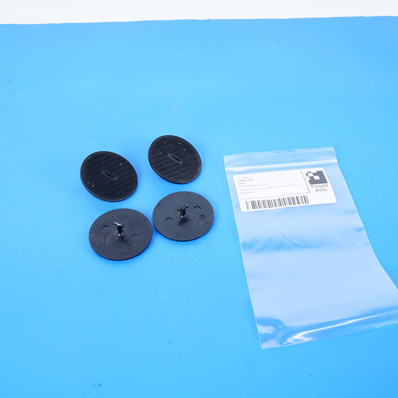 99-25 OEM BMW (4) Floor Mat Mount Set Hook and Loop E53 E83 F15 F25 F48 F85 F95