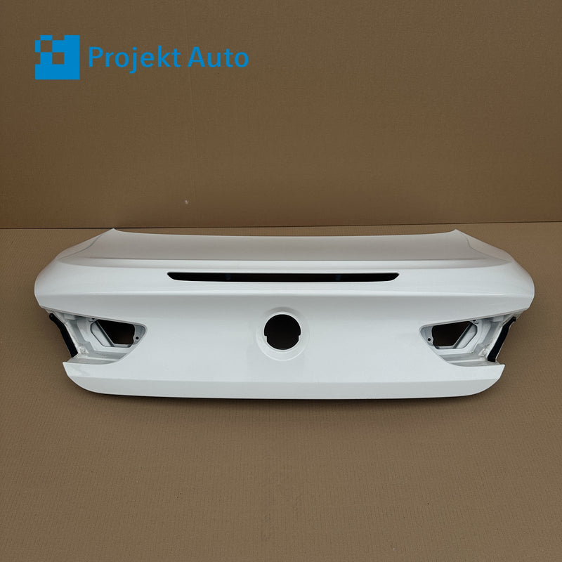 12-18 OEM BMW Trunk Lid M6 650i 640i Alpine White 3 7228478 F13