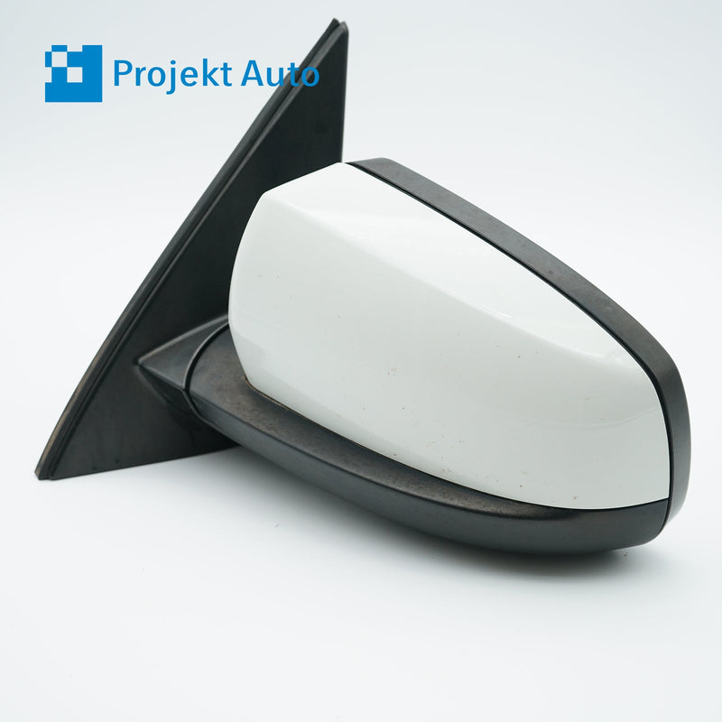 07-13 OEM BMW Left Outside Mirror Heat and Camera Alpine White 3 7282735 E70