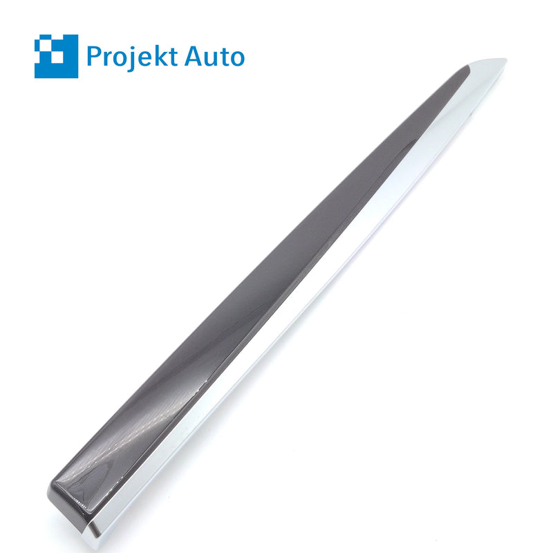 10-16 OEM BMW Rear Right Door Trim Panel Ash Grain Wood 7225530 F10