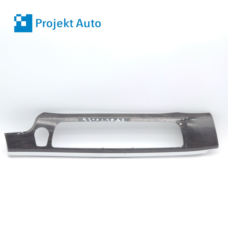 13-15 OEM BMW Dash Trim Center Ash Anthracite 7 Series 9232133 F01 F02