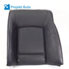 09-15 OEM BMW Rear Left Seat Back w/Foam Black Nappa Leather F01 F02 F04