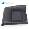 09-15 OEM BMW Rear Left Seat Back w/Foam Black Nappa Leather F01 F02 F04