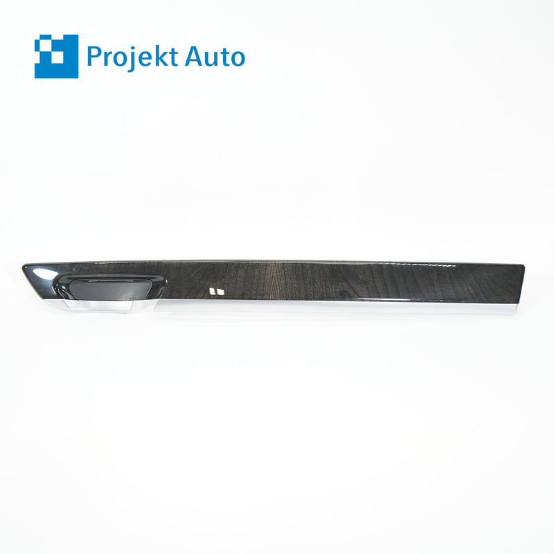 09-15 OEM BMW Front Right Door Trim Ash Anthracite S4CA 9151204 F01 F02 F04