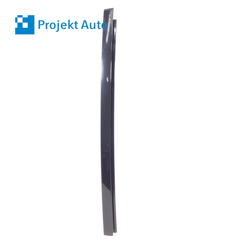 09-15 OEM BMW Rear Right Window Guide Gloss Black 7 Series 7185236 F01 F02 F04