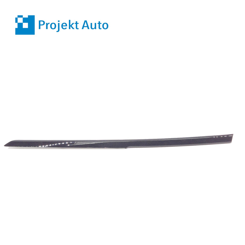 09-15 OEM BMW Right Center Console Trim Ash Anthracite 7 Series 9160536 F01 F02