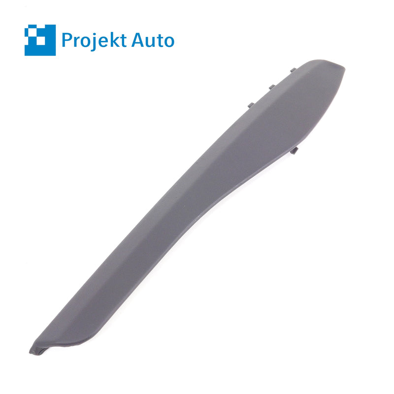 09-15 OEM BMW Right Center Console Trim Black Nappa 7 Series F01 F02 F04