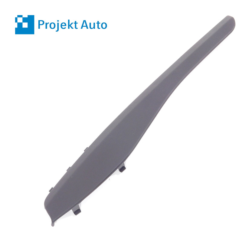 09-15 OEM BMW Left Center Console Trim Black Nappa 7 Series F01 F02 F04