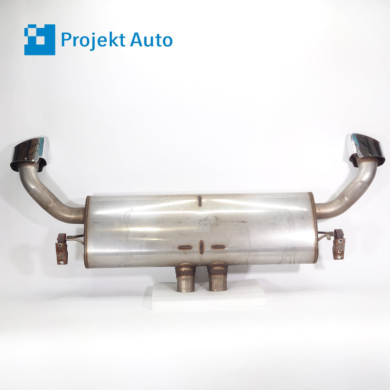 11-13 OEM BMW Rear Muffler Assembly M-Sport X5 xDrive50i 7646122 E70