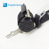 09-11 BMW Rear Left Right Seat Belt Black 7245887 E90
