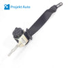 09-11 BMW Rear Left Right Seat Belt Black 7245887 E90