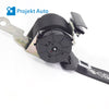 09-11 BMW Rear Left Right Seat Belt Black 7245887 E90