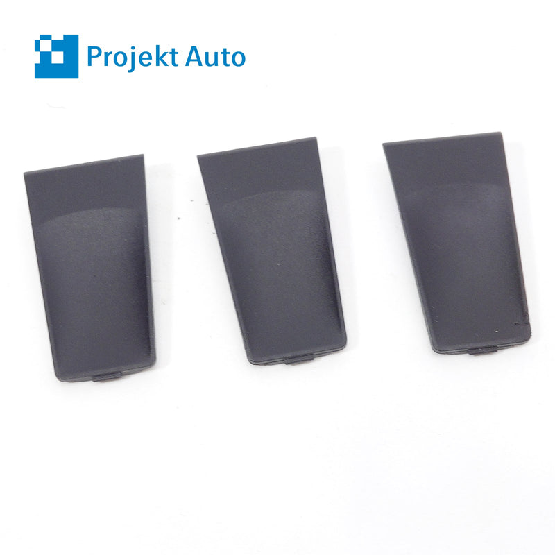 05-13 OEM BMW Rear Cover Set Black Trim for Child Seat Anchor E90 E82 E92