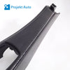 12-19 OEM BMW Center Console Trim Black Nappa Contrast 650i 9238280 F13 F06 F12