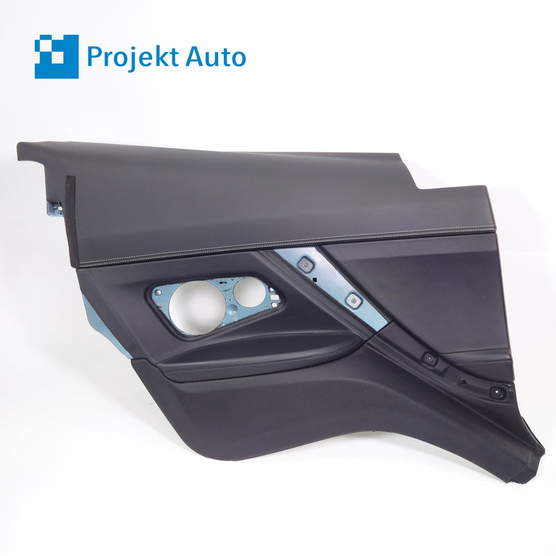 12-18 OEM BMW Rear Left Lateral Panel Black Nappa NASW Contrast 640i 650i F13