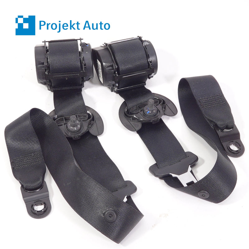 14-18 OEM BMW Rear Left Right Seat Belt Set Upper X5M X5 F15 F85