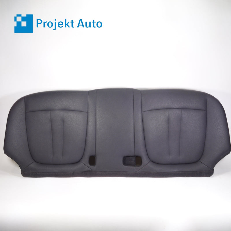 14-18 OEM BMW Rear Seat Bench Black Sensatec Vinyl - Not Heated 7353349 F15