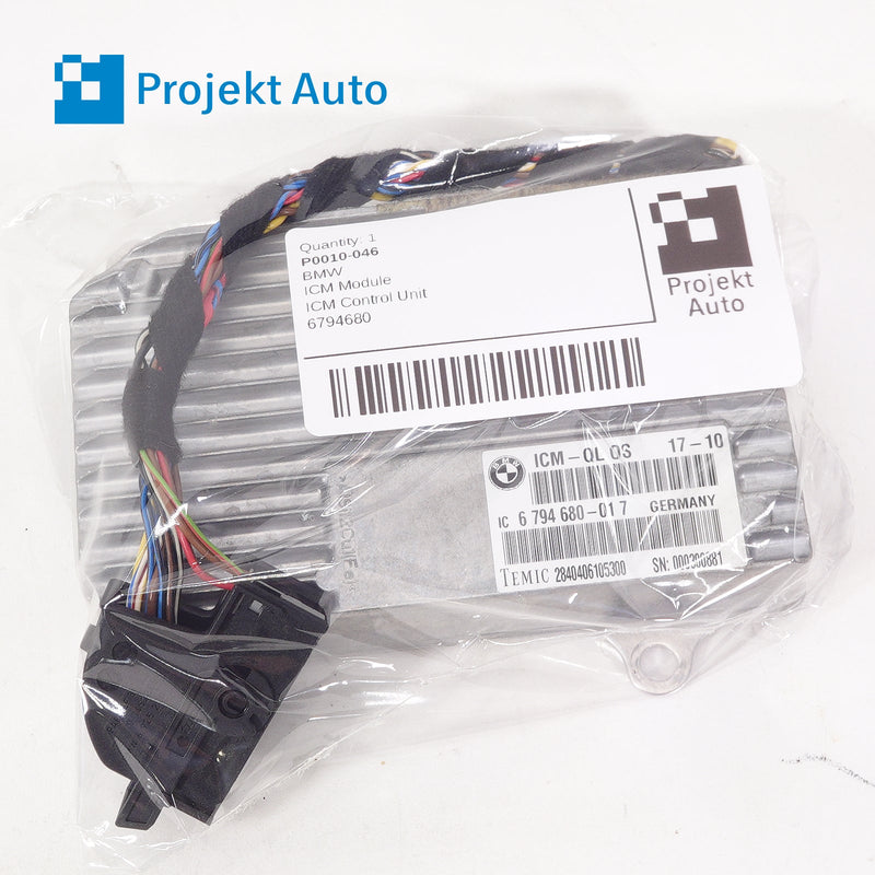 09-13 OEM BMW ICM Module Suspension Control X5M 6794680 E70
