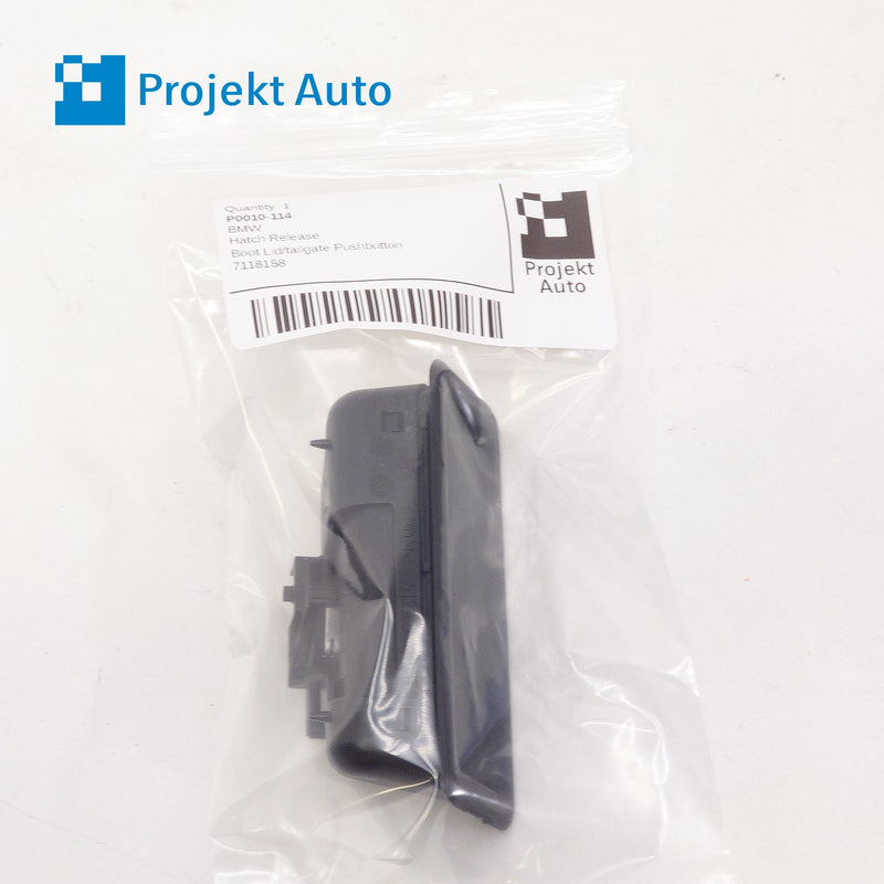 05-15 OEM BMW Hatch Release 7118158 E70 E84 E60 E90 E82 E92 E88 E93 E71 E61 E91