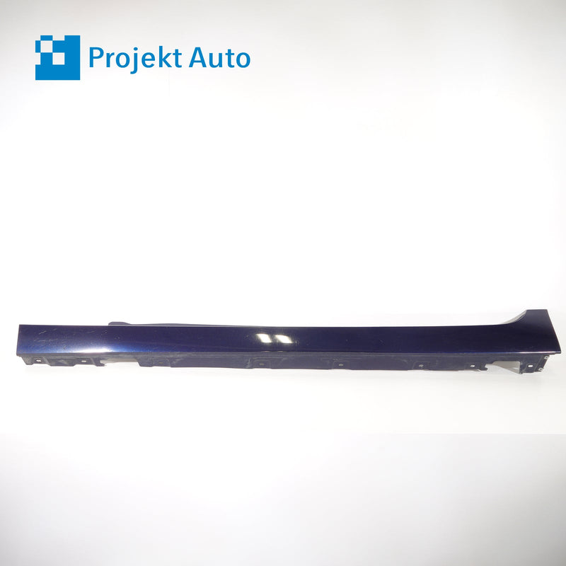 13-19 OEM BMW Left Rocker Panel X10 Tanzanite Blue 640i 650i Gran Coupe F06