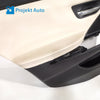 13-19 OEM BMW Rear Left Door Panel Individual Merino Platinum/Black ZBC8 F06