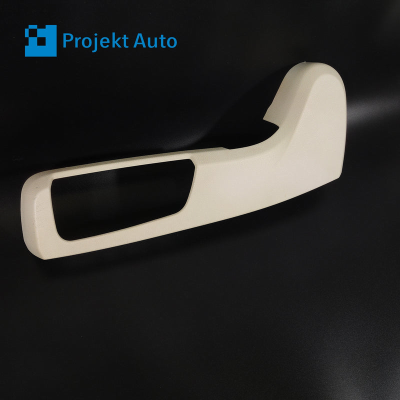 12-19 OEM BMW Front Left Seat Trim Platinum/Black ZBC8 7982275 F13 F06 F12