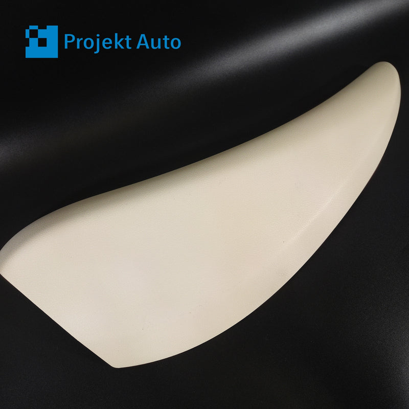 12-19 OEM BMW Front Left Seat Trim Platinum/Black ZBC8 7982285 F13 F06 F12