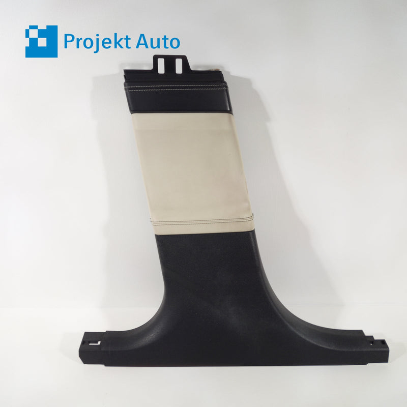 13-19 OEM BMW Left B-Pillar Trim Black/Platinum ZBC8 Gran Coupe M6 650i 640i