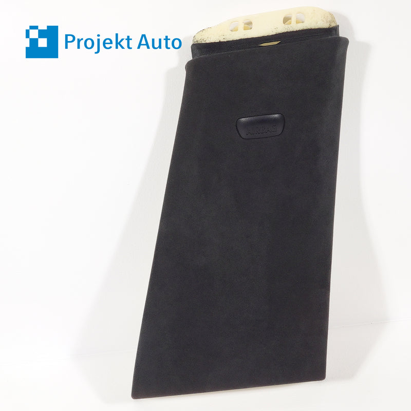 13-19 OEM BMW Right B-pillar Trim Alcantara Anthracite M6 650i 640i 8054077 F06