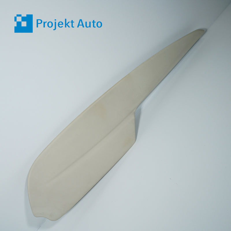 12-19 OEM BMW Right Center Console Trim Platinum/Black ZBC8 F13 F06 F12