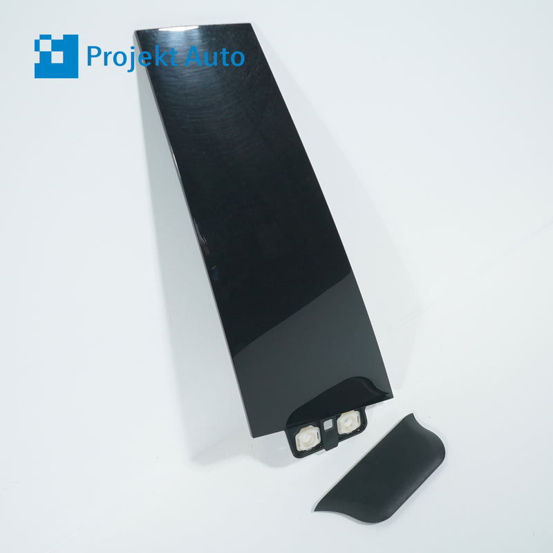 13-19 OEM BMW Front Right B Pillar Cover Gloss Black M6 650i 640i 4828810 F06