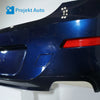 12-15 OEM BMW Rear Bumper X10 Tanzanite Blue Metallic PDC 640i 650i F13 F06 F12