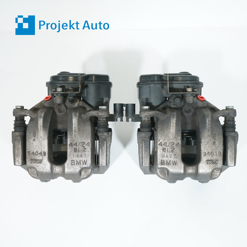 11-19 OEM BMW Rear Brake Caliper Set w/EMF Actuators 6793047 F10 F13 F06 F12