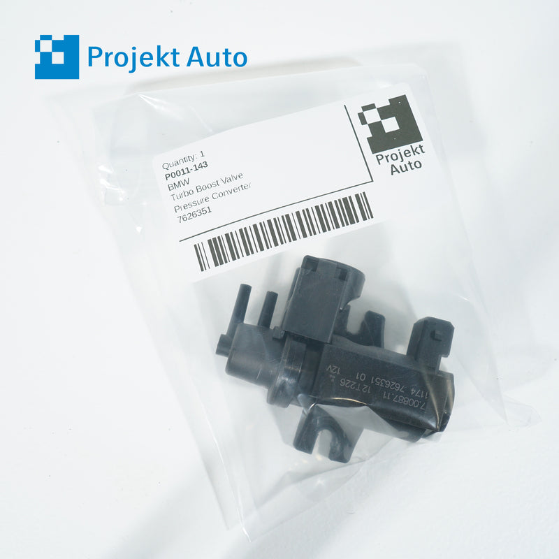 09-21 OEM BMW Turbo Boost Valve 7626351 E70 E84 F15 F25 F85 E90 F01 F02 F10 F30