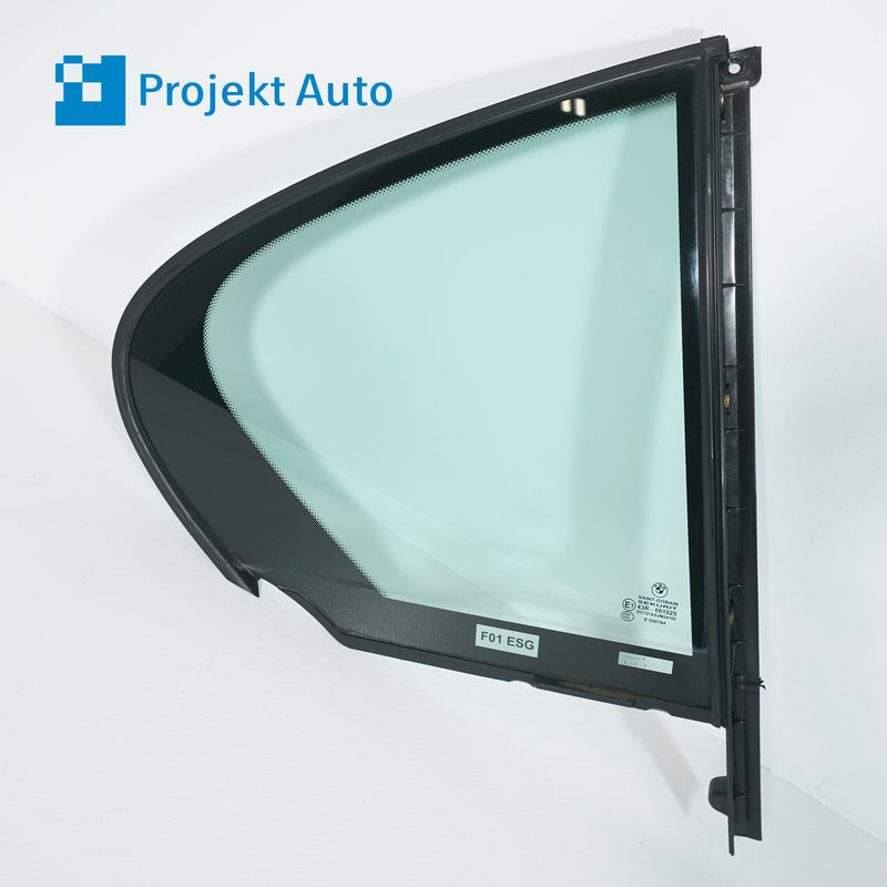 09-15 OEM BMW Rear Right Side Door Window 740i 750i B7 7177656 F01 F04