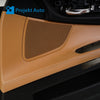 09-15 OEM BMW Front Right Door Panel Saddle Brown 740i 750i F01 F02 F04