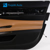 09-15 OEM BMW Front Right Door Panel Saddle Brown 740i 750i F01 F02 F04