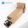 09-15 OEM BMW Rear Armrest Console Saddle Brown Nappa NAD5 7 Series F01 F02 F04