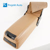 09-15 OEM BMW Rear Armrest Console Saddle Brown Nappa NAD5 7 Series F01 F02 F04