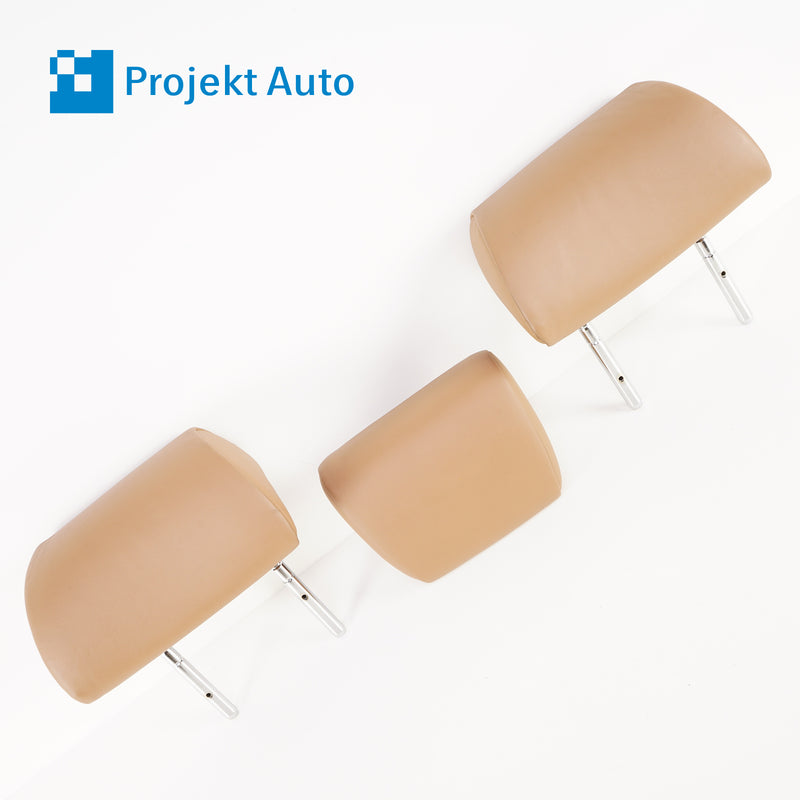 09-15 OEM BMW Rear Headrest Set Saddle Brown Nappa SNAD5 7 Series F01 F02 F04