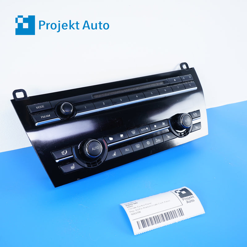 09-15 OEM BMW Climate Control Panel Ceramic 740i 750i B7 9328417 F01 F02 F04