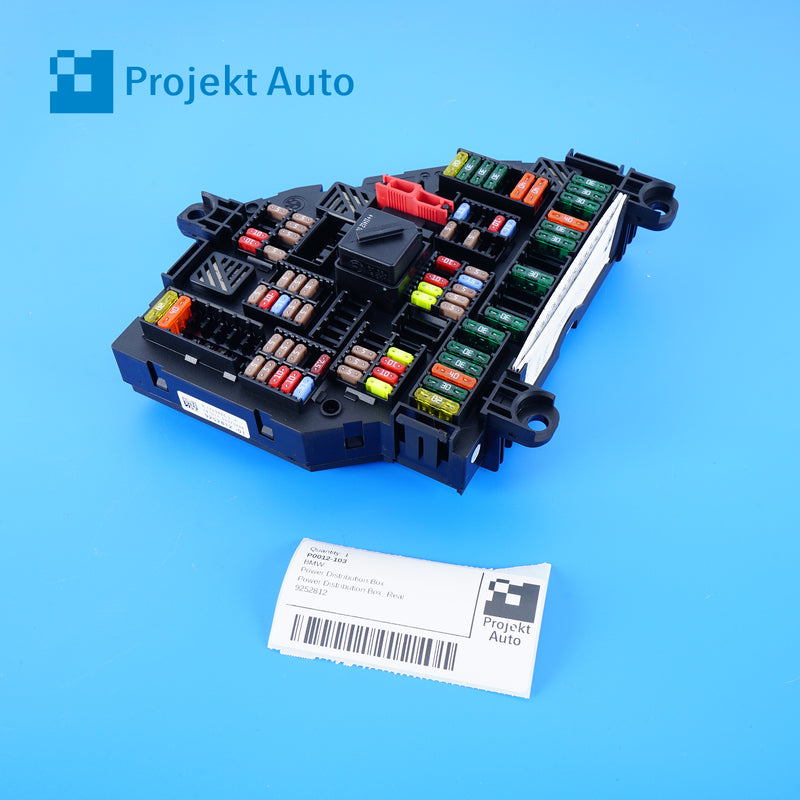 11-14 OEM BMW Rear Power Distribution Box 9252812 F01 F02 F04 F10 F13 F06 F12