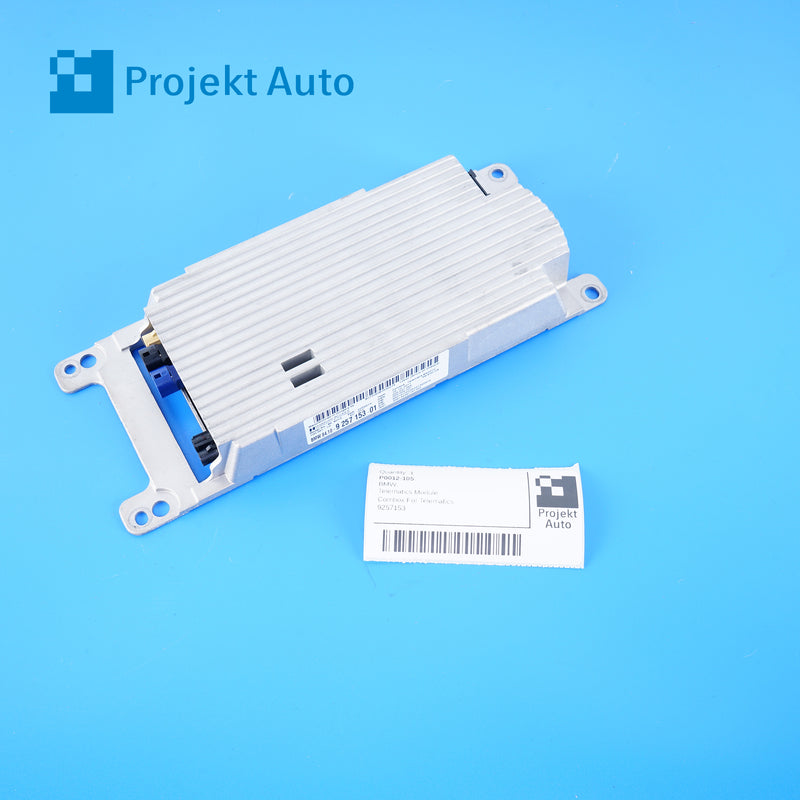 09-20 OEM BMW Telematics Module 9257153 F25 F01 F02 F04 F10 F30 F13 F06 F12 F07