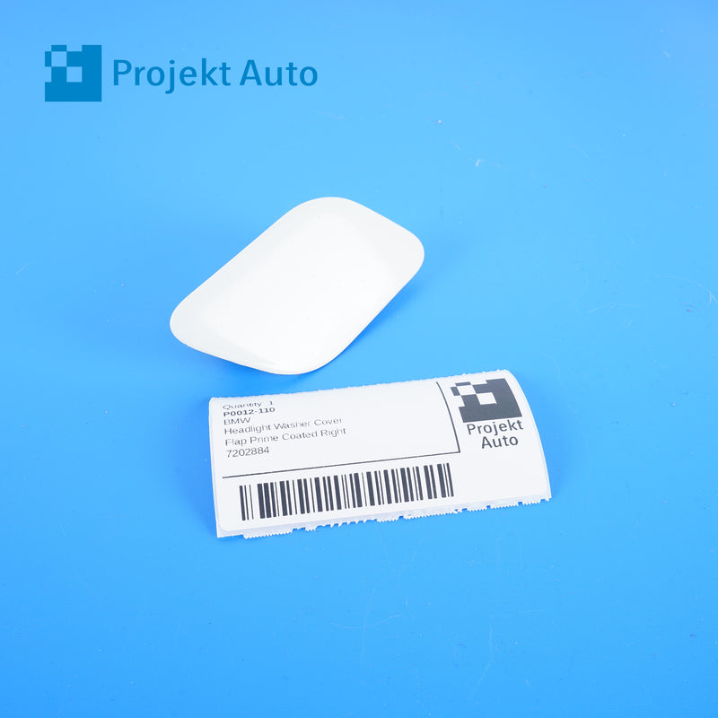 09-15 OEM BMW Right Headlight Washer Cover 300 Alpine White 740i 750i F01 F02