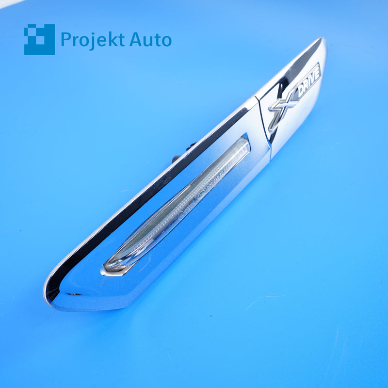 09-12 OEM BMW Left Side xDrive Turn Signal Trim Set 7234695 7203371 F01 F02 F04