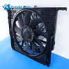 09-19 OEM BMW Radiator Fan N63 N63TU 650i 750i 8509743 F01 F02 F04 F10 F13 F06