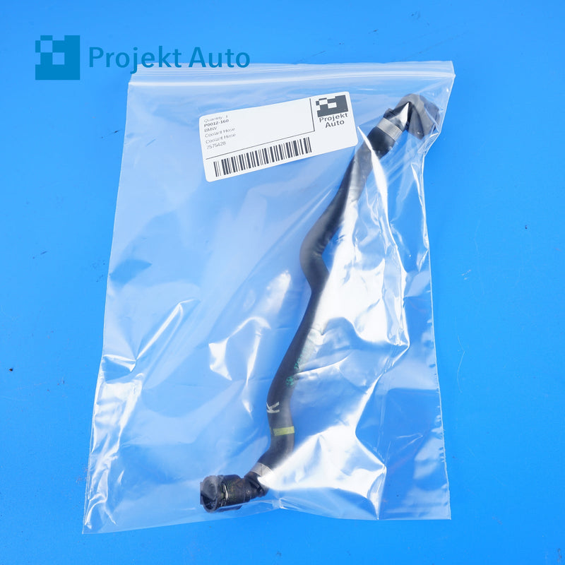 09-19 OEM BMW Coolant Hose 7575428 F01 F02 F04 F06