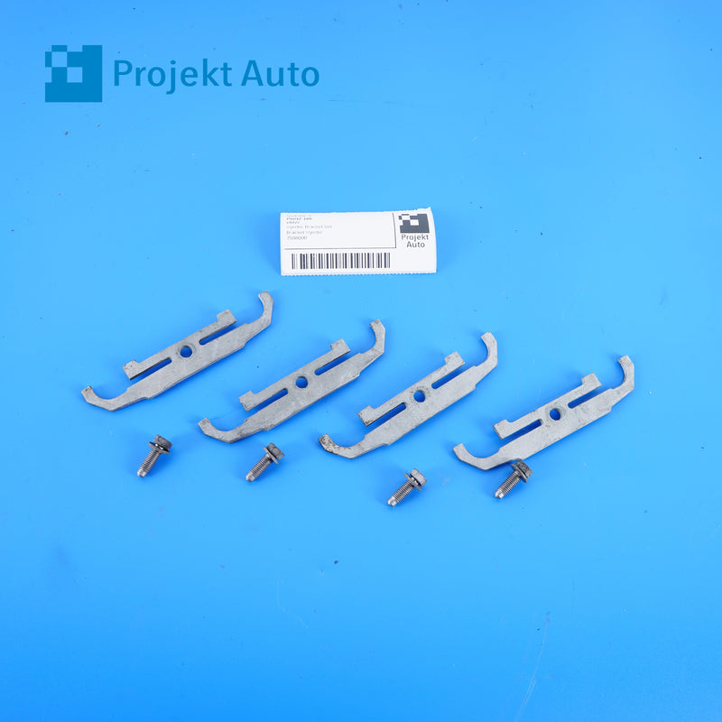 08-21 OEM BMW Injector Bracket Set of 4 with screws N63 S63 N74 7598000 E70 F01